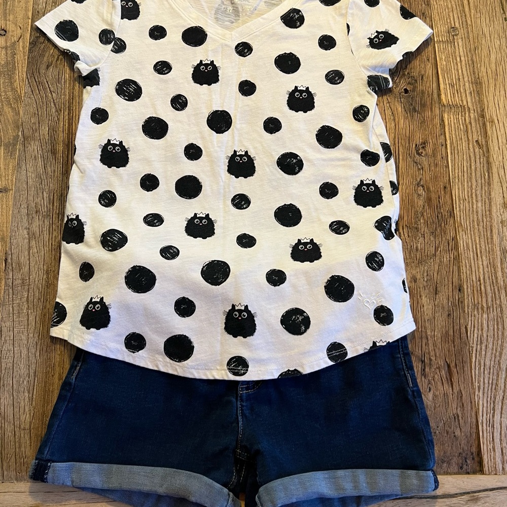 Justice outfit size 12